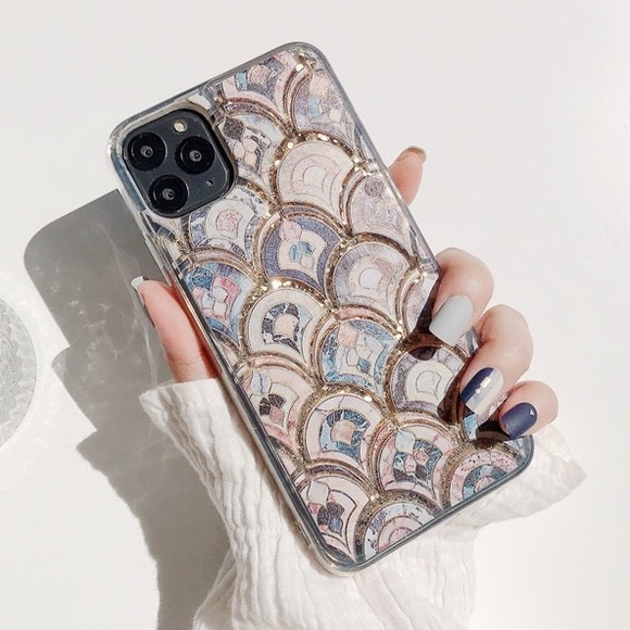 COCOIMO Accessories - 🆕 Sparkling Flow Glitter Mermaid iPhone Case